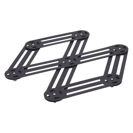 dessous de plat extensible bleu nuit - vintage - roger orfevre