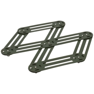 dessous de plat extensible vert sapin - vintage - roger orfevre