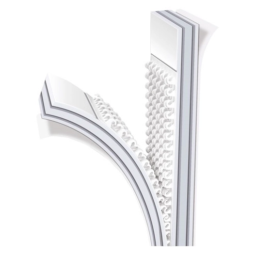 adhésif powerstrips click 4x2 taille l - tesa