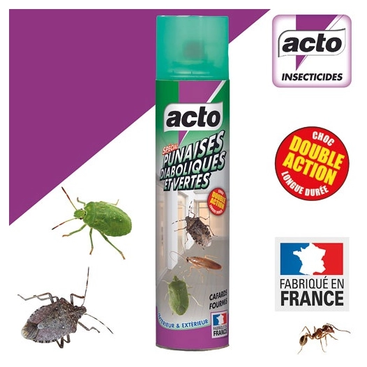 acto punaises diaboliques et vertes aérosol 400 ml - acto