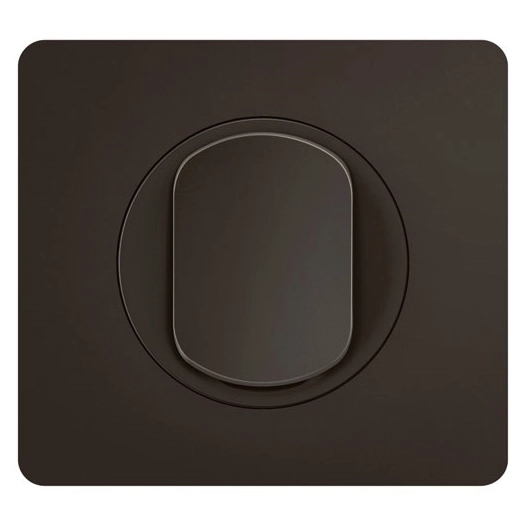 céliane interrupteur va et vient 10 a complet noir - legrand