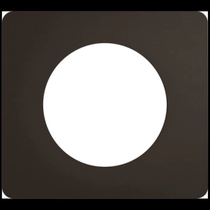 céliane plaque 1p noir mat - legrand