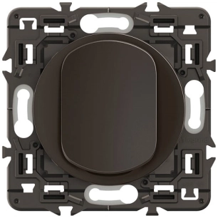 céliane poussoir 6a composable noir - legrand