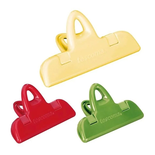 pince ferme sac 7-11 cm presto, 2+1 pièces