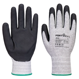 gant grip 13 en nitrile (pk12) - taille s - gris/noir - portwest