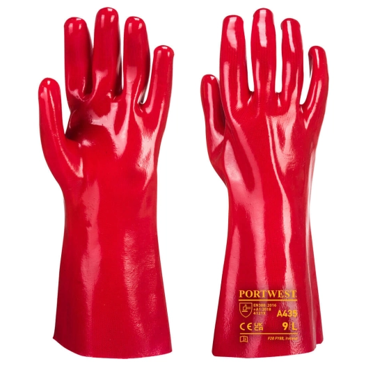 pvc rouge - taille xl - rouge - portwest