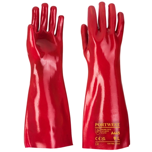 pvc rouge - taille xl - rouge - portwest