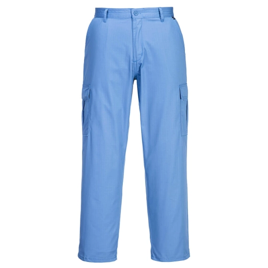 pantalon antistatique esd - taille xxxl - bleu hamilton - portwest