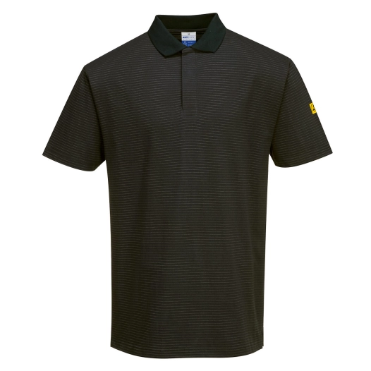 polo antistatique esd - taille xxl - noir - portwest