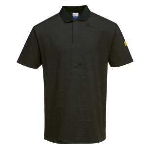 polo antistatique esd - taille xxxl - noir - portwest