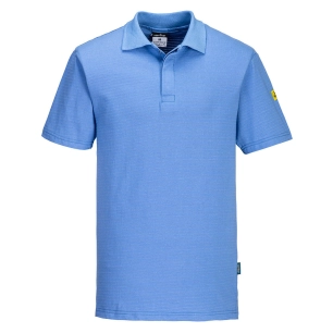 polo antistatique esd - taille 4xl - bleu hamilton - portwest