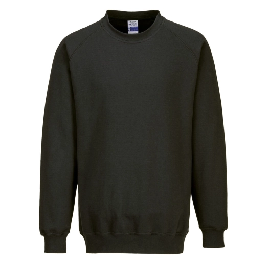 sweat shirt anti statique esd - taille xs - noir - portwest