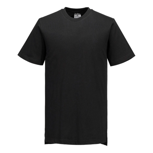 chef cotton meshair t-shirt - taille l - noir - portwest