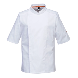 veste maille pro s/s - taille xxs - blanc - portwest