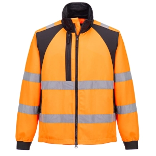 veste de travail wx2 eco hi-vis - taille m - orange/noir - portwest