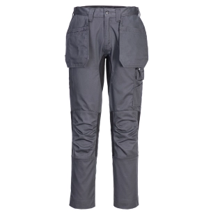 Pantalon stretch wx2 holster - taille 42 - gris métal - PORTWEST