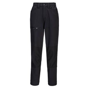 pantalon de travail wx2 stretch pour femme - taille 24 - noir - portwest