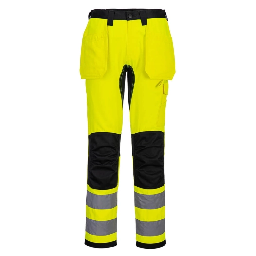 Pantalon holster hv eco wx2 - taille 46 - jaune/noir - PORTWEST