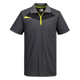 polo dx4 - taille xxl - gris métal - portwest
