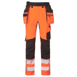 Pantalon dx4 haute-visibilité avec poches flottantes démontables - taille 56 - orange/noir - PORTWEST