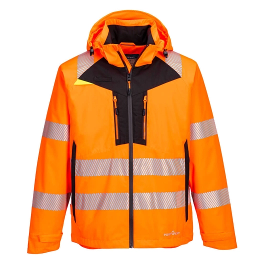 dx4 veste de pluie haute visibilité - taille 6xl - orange - portwest