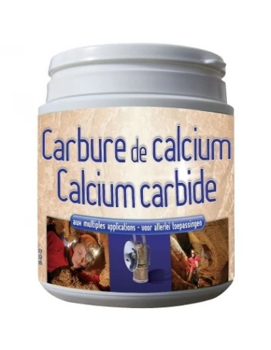 Carbure de calcium boîte 500 g ONYX | Dégagement acétylène et éclairage