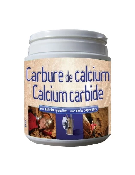 Carbure de calcium boîte 500 g ONYX | Dégagement acétylène et éclairage