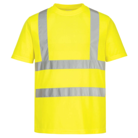 t-shirt haute-visibilité eco planet (6 pièces) - taille xl - jaune - portwest