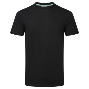 t-shirt en coton biologique recyclable - taille l - noir - portwest