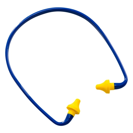 banded tapered ear plugs (1 pair) - jaune - portwest