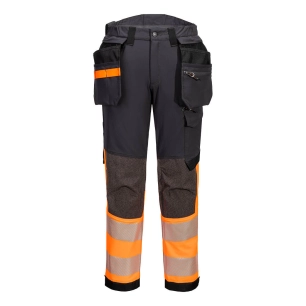 Pantalon stretch ev4 haute-visibilité classe 1 avec poches flottantes démontables - taille 36 - PORTWEST