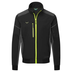 ev4 softshell bomber jacket (3l) - taille l - noir tall - portwest