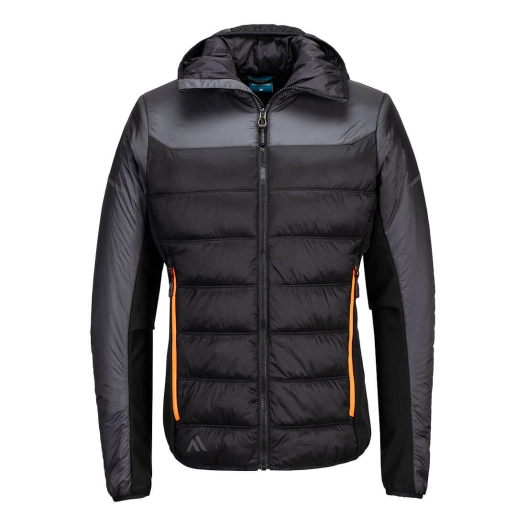 blouson baffle ev4 - taille s - gris métal - portwest