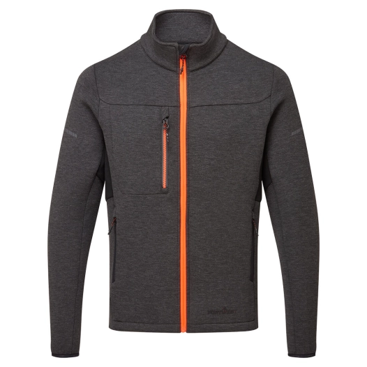 veste polaire technique ev4 - taille xl - gris métal - portwest