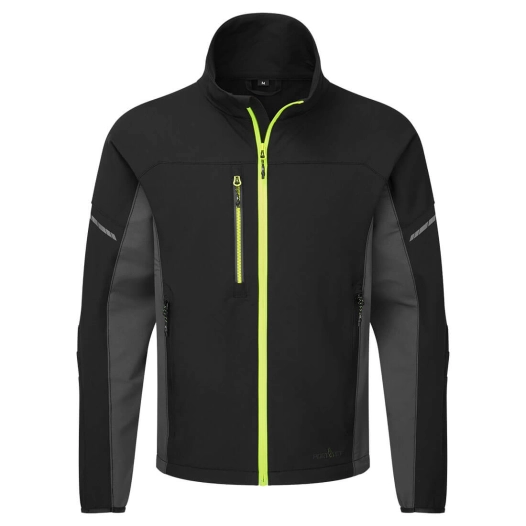 veste de travail ev4 stretch - taille xl - noir tall - portwest