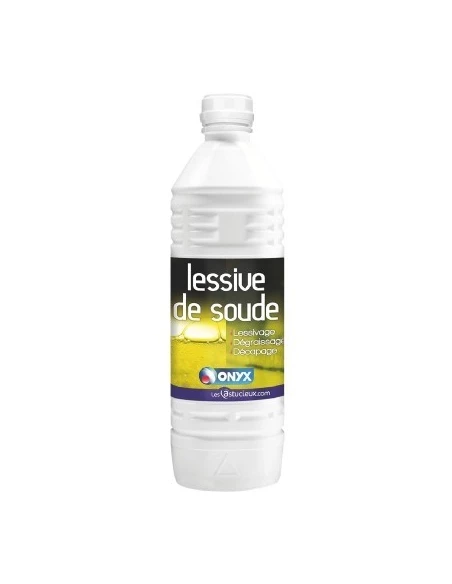 Lessive de soude bouteille 1 litre - ONYX