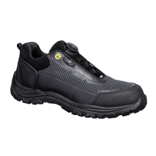 chaussures girder composite mid s3s esd sr fo - taille 46 - noir/gris - portwest