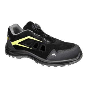 sandale composite s1 esd sr fo - taille 45 - noir/vert - portwest