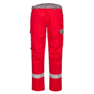 Pantalon bizflame ultra bicolore - taille 52 - rouge - PORTWEST