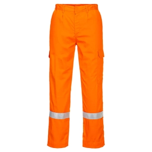 pantalon antistatique léger fr - taille xxl - orange - portwest