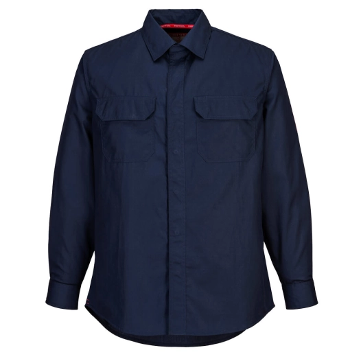 chemise bizflame plus - taille 4xl - marine - portwest