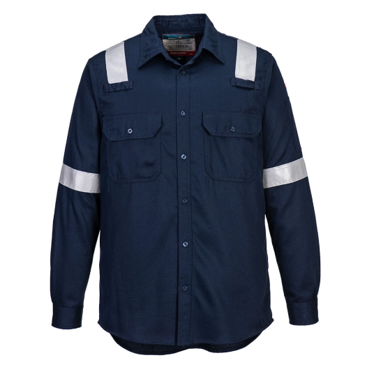 chemise légère antistatique fr - taille xxl - marine - portwest
