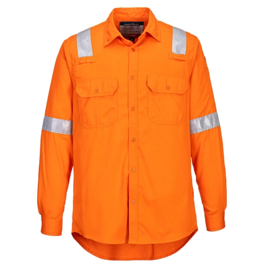 chemise légère antistatique fr - taille xxl - orange - portwest