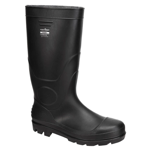 botte pvc wellington 04 - taille 36 - noir - portwest