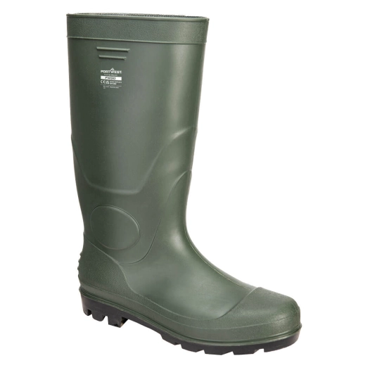 botte pvc wellington 04 - taille 37 - vert - portwest