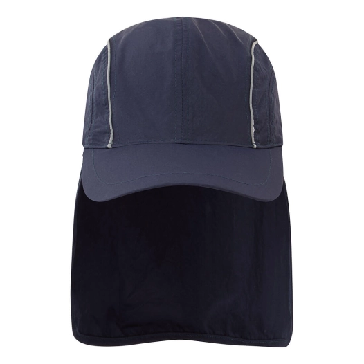 casquette de protection solaire respirante - marine - portwest
