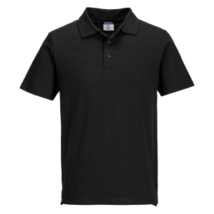 polo jersey léger (48 pièces par carton) - taille xxl - noir - portwest