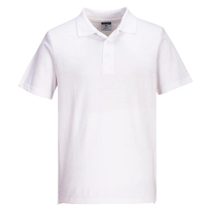 polo jersey léger (48 pièces par carton) - taille xl - blanc - portwest