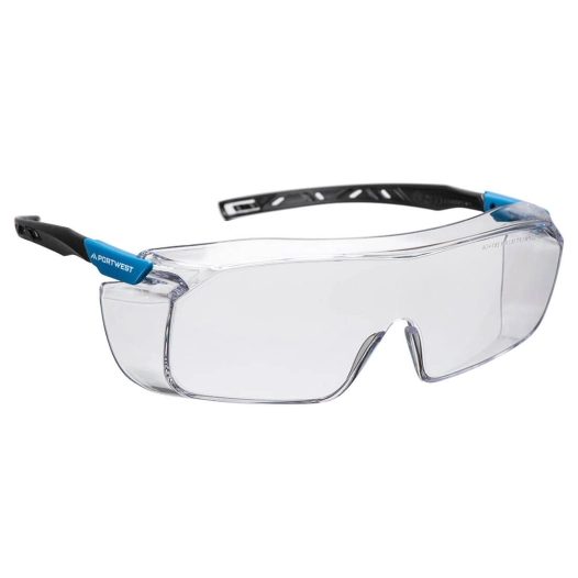 lunettes de sécurité top otg - incolore - portwest