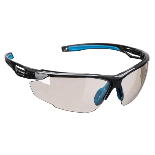 lunettes de sécurité anthracite - mirroir - portwest
